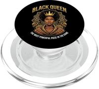 Black Queen The Most Powerful Piece In The Game PopSockets PopGrip para MagSafe