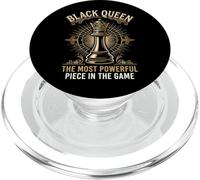 Black Queen The Most Powerful Piece In The Game PopSockets PopGrip para MagSafe