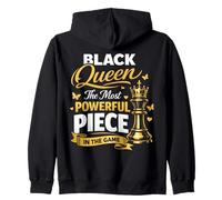 Black Queen The Most Powerful Piece In The Game Sudadera con Capucha