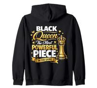 Black Queen The Most Powerful Piece In The Game Sudadera con Capucha