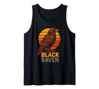 Black Raven Night Raven Academia oscura para mujer Camiseta sin Mangas