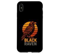 Black Raven Night Raven Academia oscura para mujer Carcasa para iPhone XS Max