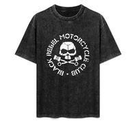 Black Rebel Motorcycle Club Band T-Shirt Printed tee Graphic Top for Men Black Shirt 3XL