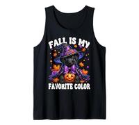 Black Retriever Fall Is My Favorite Color For Labrador Mom Camiseta sin Mangas