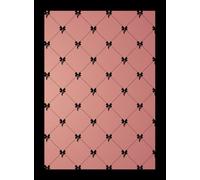 Black Ribbons Journal: Cherry/Rose Pink