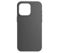 Black Rock Carcasa Robusta Carbon para Apple iPhone 15 Pro MAX, Color Negro