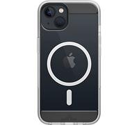 Black Rock - Funda mag Air Case Compatible con Apple iPhone 14 I Funda MagSafe, Transparente, Transparente y Fino (Negro)