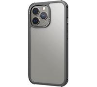 Black Rock - Funda Transparente Robusta Adecuada para Apple iPhone 13 Pro, Funda de teléfono móvil, Transparente, Transparente (Negro)