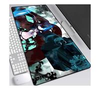 Black Rock Shooter Alfombrilla Raton Anime Gaming Mouse Pad XXL 900x400x3 mm,Impermeable con 3mm Base de Goma Antideslizante,Special-Textured Superficie para Ordenador, PC y Laptop, E