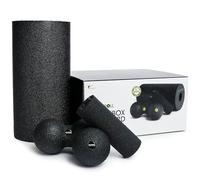 BLACK ROLL BRSETBKBOXC - Set de Rodillos para Ejercicios, Color Negro