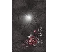 Black Rose - Gothic Pentagram: Lined Notebook: Part of The Rebel Coven Range
