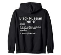 Black Russian Terrier Dog Breed Definition Russia Terriers Sudadera con Capucha