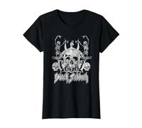 Black Sabbath 666 - Calaveras Camiseta, Mujer, Negro, L