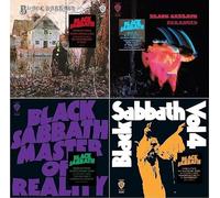 Black Sabbath Albums Collection 1970-1972: Black Sabbath + Paranoid + Master Of Reality + Vol. Paquete de 4 unidades