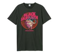 Black Sabbath Amplified Collection - Camiseta paranoide para Hombre, Color carbón