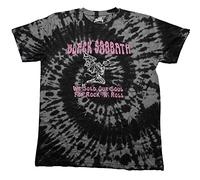 Black Sabbath - Camiseta We Sold Our Soul For Rock N' Roll para Adultos Unisex (M) (Negro)