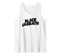 Black Sabbath Icónico estampado de música heavy metal Camiseta sin Mangas