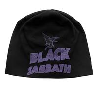 Black Sabbath - Black Sabbath - Logo & Devil JD Print [BEANIE HAT] BLACK