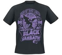 Black Sabbath Lord of This World Hombre Camiseta Negro 5XL, 100% algodón, Regular