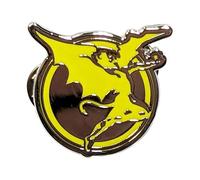 Black Sabbath Never Say Die Pin Badge One Size, negro, Talla única
