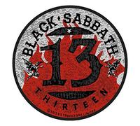Black Sabbath Parche circular 13 Flames 2710