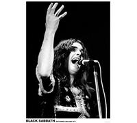 Black Sabbath Póster Ozzy Osbourne LIVE Rotterdam 1971