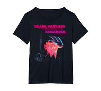 Black Sabbath - Senderos Oficiales de Movimiento paranoide Camiseta, Mujer Tallas Grandes, Negro, 2XL Grande