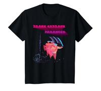 Black Sabbath - Senderos Oficiales de Movimiento paranoide Camiseta, Niños, Negro, 4 años