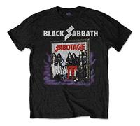 Black Sabbath - T-Shirt # M Black Unisex # Sabotage Vintage