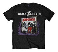 Black Sabbath - T-Shirt # Xl Black Unisex # Sabotage Vintage