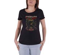 Black Sabbath - T-Shirt # Xxl Black Femmina # Bloody Sabbath 666