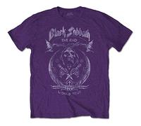 Black Sabbath - T-Shirt # Xxl Unisex Purple # the End Mushroom Cloud