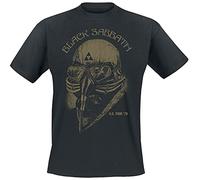 Black Sabbath U.S. Tour '78 Hombre Camiseta Negro 3XL, 100% algodón, Regular