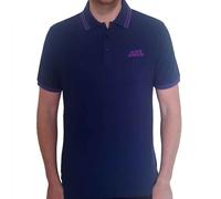 Black Sabbath Wavy Logo Polo Shirt con licencia Camiseta hombre