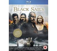Black Sails: The Complete Collection (Seasons 1-4) (Blu-ray) Toby Stephens