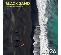 Black Sand 2026 Calendar: Unique coastlines and volcanic shores from around the world