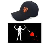 Black Seal Team Six Gorra de béisbol de ajuste flexible táctico Seals sombrero + parche, 3, L