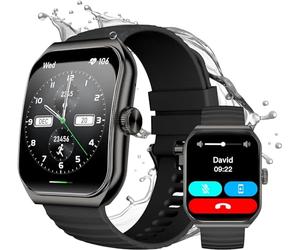 Black Shark GT3 Smartwatch para Hombre, Smartwatch con Bluetooth de 1.96, Pulsómetro SpO2, 100+ Modos de Deporte, IP68 Resistente al Agua Rastreador de Actividad para Android iOS (Negro)