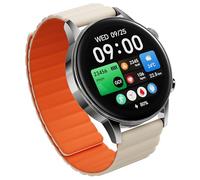 Black Shark S3 Smartwatch con Correa Magnética, Llamadas Bluetooth ENC, Pantalla AMOLED 1.43", 150+ Modos Deportivos, GPS, 15 Días de Batería, Reloj Inteligente de Salud y Fitness, Plata