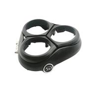 Black Shaver Head Holder Replacement,Compatible For Philips,S3133 S3133 / 51 S3134 S3231 S3231 / 52 S3232 Razor Cover(Side Silvery) Parts Cutter Frame