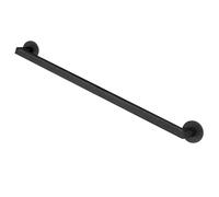 Black Stair il - Barra de soporte antideslizante para barandilla de pared ajustable de 1 m para uso en interiores y exteriores, para seguridad y estabilidad