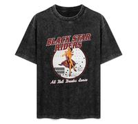 Black Star Riders All Hell Breaks Loose T-Shirt Printed tee Graphic Top for Men Black Shirt L