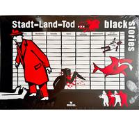 Black stories Ciudad Land Muerte Moses Juego Fiesta Cartas Ratespiel Rätselspiel