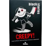 Black Stories Creepy Juego De Mesa Moses Juego De Adivinanzas Juego De Enigmas
