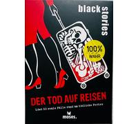 Black Stories El Muerte Sobre Viajes Moses Juego Fiesta Ratespiel Rompecabezas