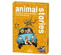 black stories junior - animal stories: 50 tierisch verzwickte Rästel voller Geheimnisse