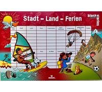 Black stories Junior Ciudad Land Vacaciones Moses Juego Fiesta Ratespiel