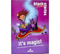 Black stories Junior It's Mágico Moses Juego Infantil Cartas Ratespiel Fiesta