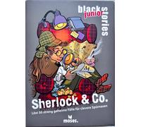 Black Stories Junior Sherlock & Co. Juego De Mesa Para Niños Juego De Adivinanza