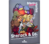Black Stories Junior Sherlock & Co. Juego De Mesa Para Niños Juego De Adivinanza
